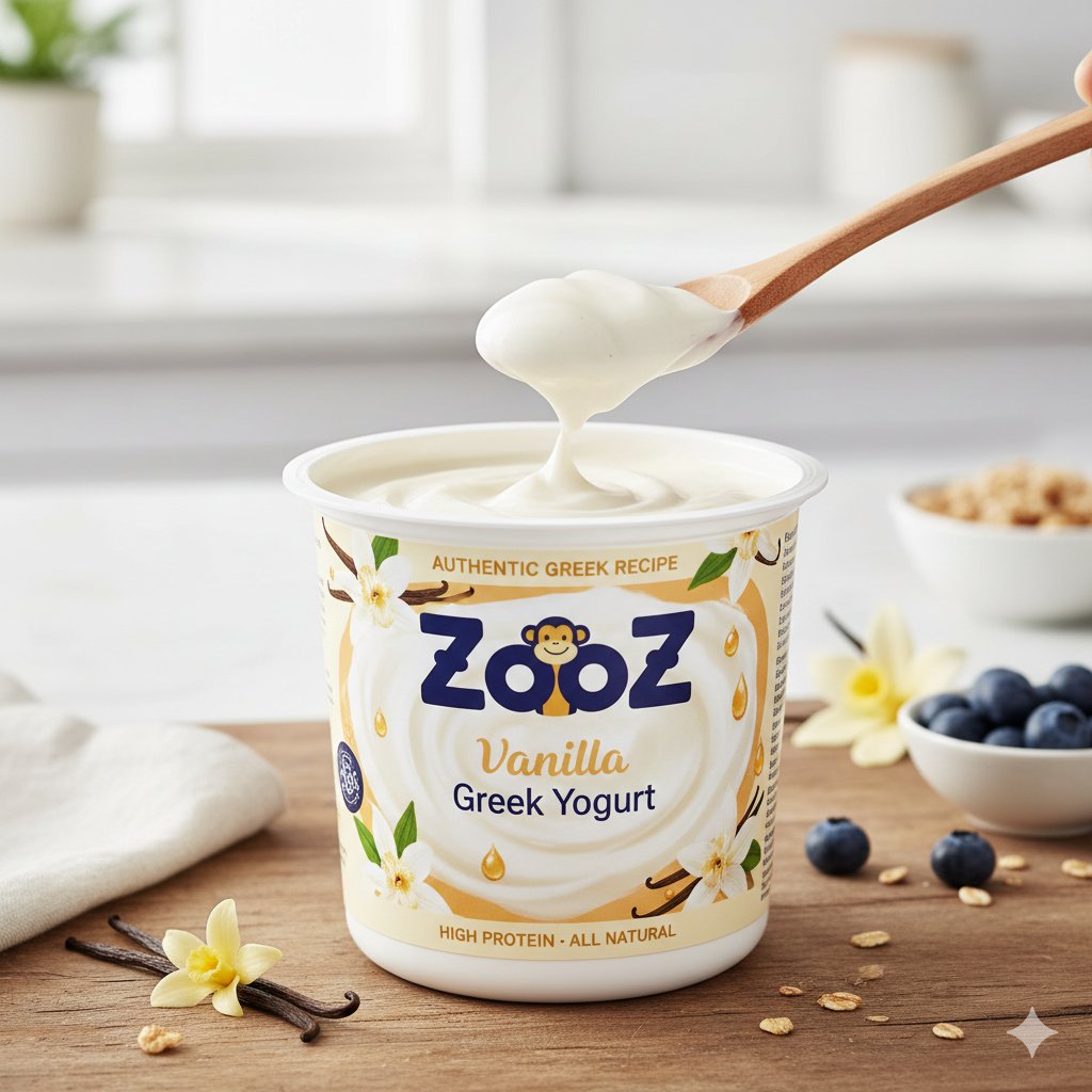 ZooZ Vanilla Greek Yogurt